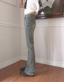 Cose Span Bootcut Denim Long Pants