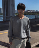 Doren Rolling V-neck Knit