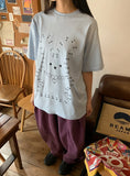 Tike Rabbit Overfit Short Sleeve Tee