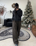 Aaron Striped Fleece Pants