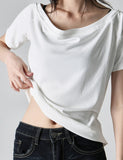 Minish off-shoulder sweatshirt