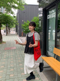 Toku See-through Dot Layered Bustier Sleeveless