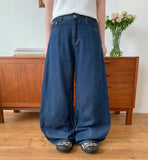Kegob Summer Denim Wide Pants