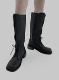 1130 Strap Walker Long Boots (4 cm)