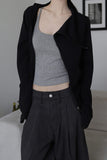 Halterneck cap slim sleeveless