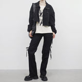 Martique String Shirring Jacket