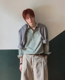 Waylon Striped Pocket Long Sleeve Shirt