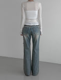 Airy Recycled Deep Round Neck Tee