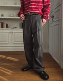 Elo One-Tuck Wide Slacks
