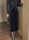 Mitchell Velvet See-Through Puff Blouse