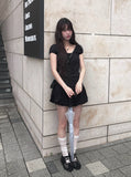 Juri Ribbon Pumpkin Balloon Mini Skirt