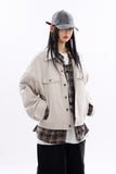 Ely washed loose trucker jacket