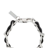 [LAN ARCHIVE] Flat Leather Chain Bracelet