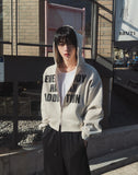 Addiction Back Print Hoodie Zip-Up