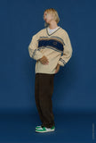 COMME V NECK SWEATER