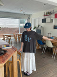 Dideli Printing Over Short Sleeve Tee