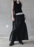Shirring Balloon Nylon Skirt