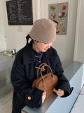 Koishi quilted collar duffel long coat