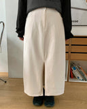 Chitco Slit Banding Long Skirt