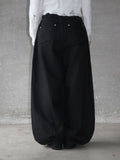 Flare cut balloon pants