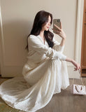 Elvia Lace Surgical Tiered Banding Skirt