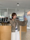 Humao Summer Punching Knit Cardigan