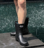 Summer rain boots