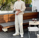 Hein Air Wool Half Neck Knit