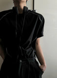 Mariru Overlock Short Sleeve Tee