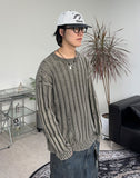 Raed Vintage Dyeing Ribbed Knit