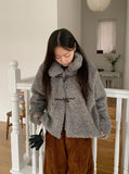 Ferrar Duffle Collar Fur Jacket