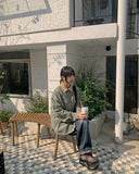 [BAONHAUS] Sensomi corduroy color matching pigment overshirt