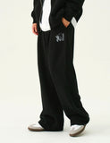 LUCKY-RABBIT Training Pin Tuck Wide Pants
