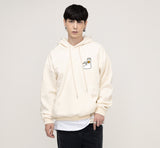 Socks Drawing Smile Logo Hoodie
