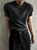 PREMIUM Pigment Charcoal Short Sleeve T-Shirt