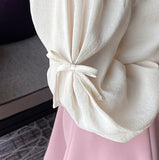 Lyle Ribbon Shirring Blouse