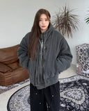 Redon Vintage Pigment Quilted Jumper