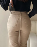 Eve Semi Bootcut Cotton Pants