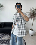 Kaylee Checkered Short-Sleeved Shirt
