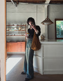 Hyde Maxi Wide Denim Pants