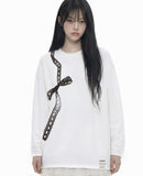 RIBBON SIDE Long Sleeve T-Shirt