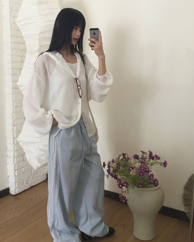 【WONDER WONDER】Zaya Race Track Wide Two-Way Pants WONDER WONDER (ワンダーワンダー) - ジャヤレーストラック