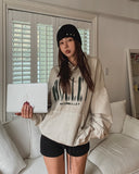 Three cubic short beanie