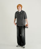 Double Block Denim Pants