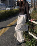Cello Cargo String Wide Pants