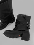 1126 Belt Warmer Middle Boots (5 cm)