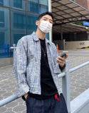 Vintage Scratch Denim Jacket