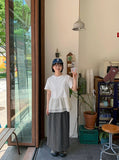 Badel Dot Banding Long Skirt