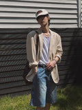 Sword Bermuda Denim Pants