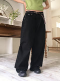 Hooper Side Pocket Wide Cotton Pants